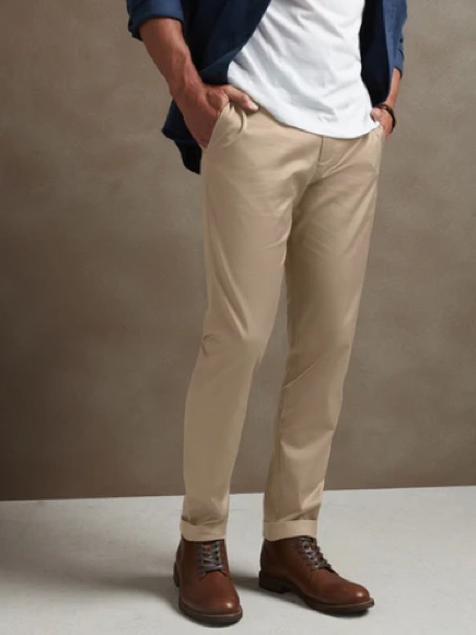 Banana Republic Men's Chino Pants In Olive